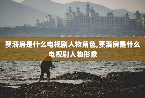 窦漪房是什么电视剧人物角色,窦漪房是什么电视剧人物形象