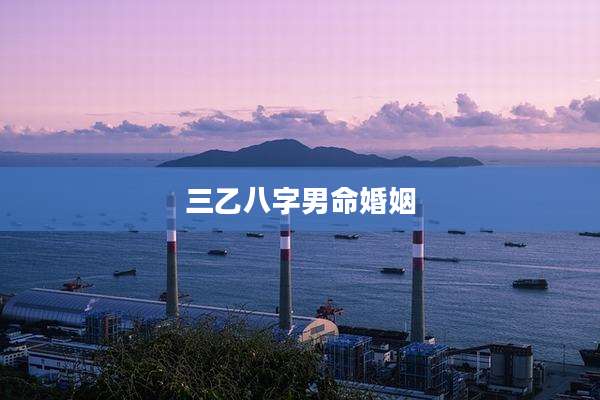 三乙八字男命婚姻