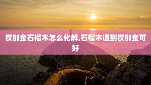 钗钏金石榴木怎么化解,石榴木遇到钗钏金可好