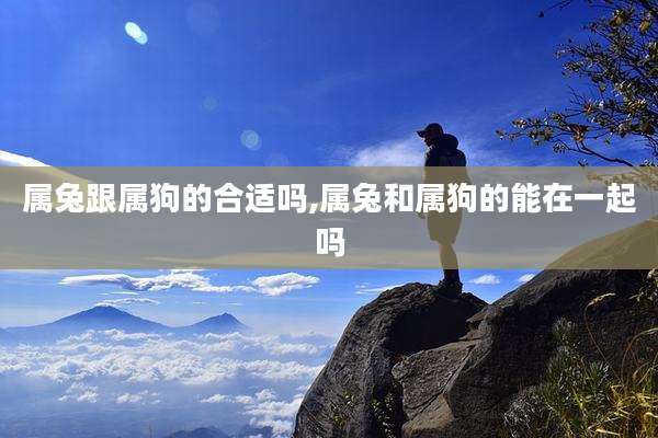 属兔跟属狗的合适吗,属兔和属狗的能在一起吗