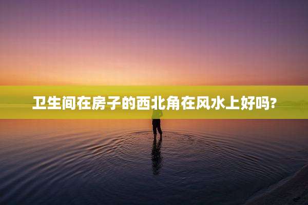 卫生间在房子的西北角在风水上好吗?
