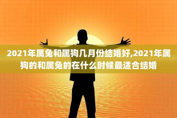 2021年属兔和属狗几月份结婚好,2021年属狗的和属兔的在什么时候最适合结婚