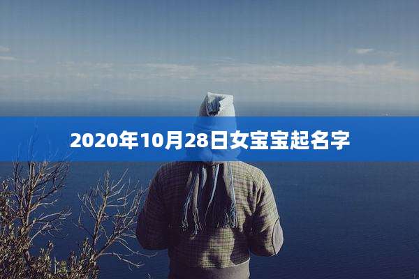 2020年10月28日女宝宝起名字