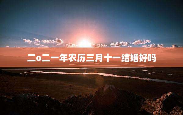 二o二一年农历三月十一结婚好吗