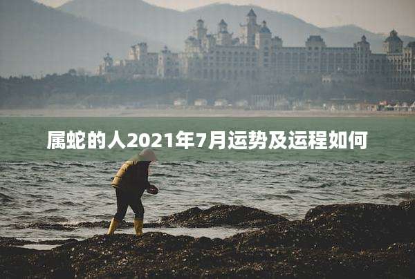 属蛇的人2021年7月运势及运程如何