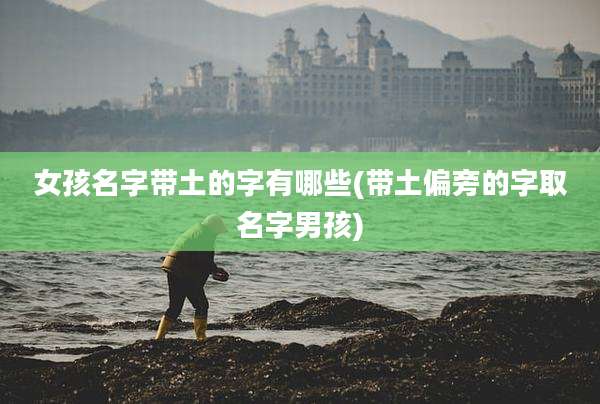 女孩名字带土的字有哪些(带土偏旁的字取名字男孩)