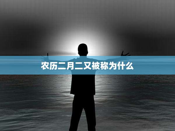 农历二月二又被称为什么