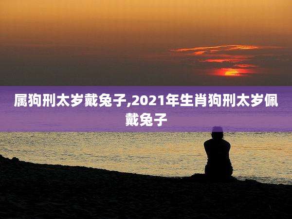 属狗刑太岁戴兔子,2021年生肖狗刑太岁佩戴兔子