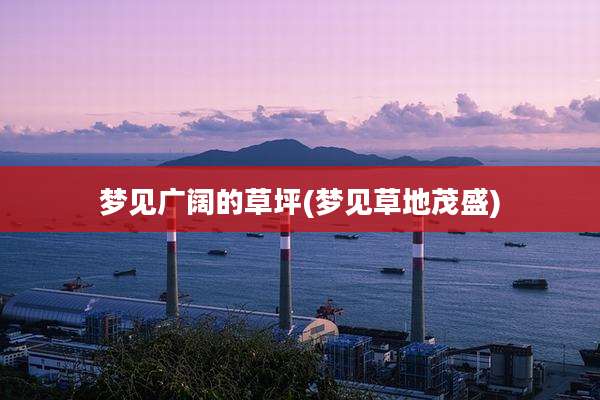 梦见广阔的草坪(梦见草地茂盛)