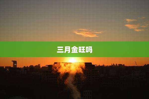 三月金旺吗