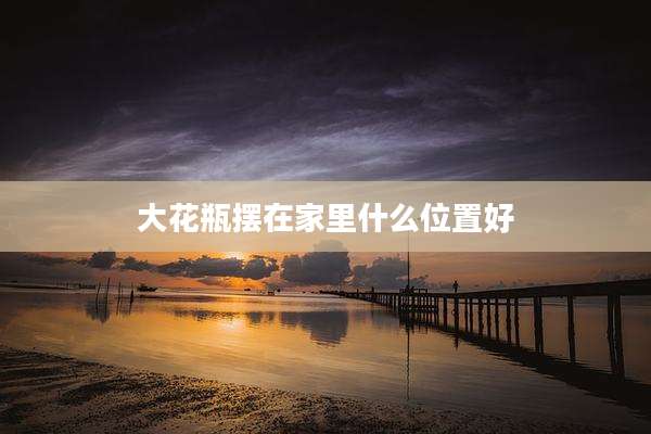 大花瓶摆在家里什么位置好