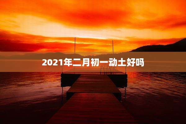 2021年二月初一动土好吗