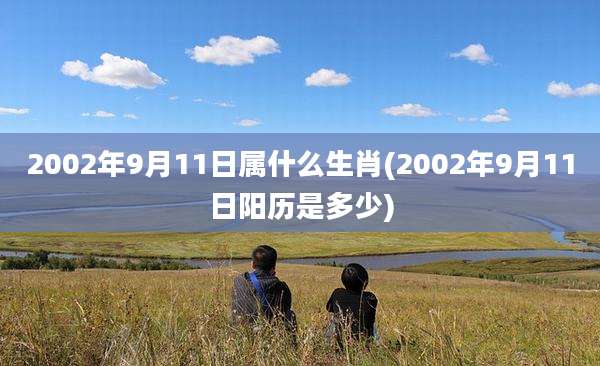 2002年9月11日属什么生肖(2002年9月11日阳历是多少)