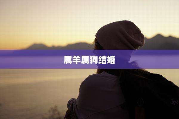 属羊属狗结婚