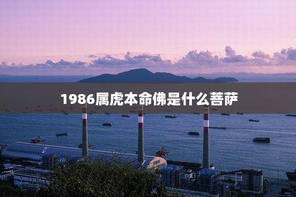 1986属虎本命佛是什么菩萨