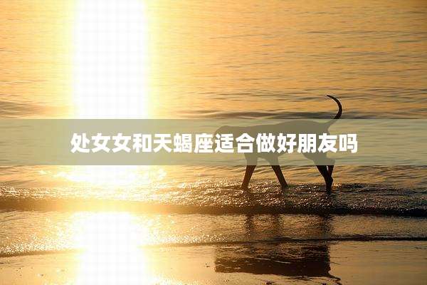 处女女和天蝎座适合做好朋友吗