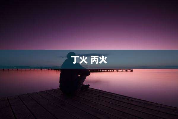 丁火 丙火