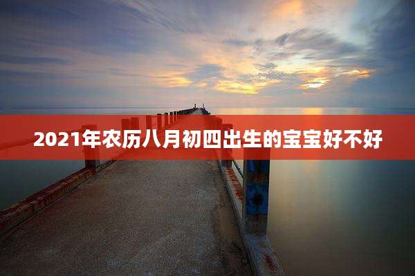 2021年农历八月初四出生的宝宝好不好