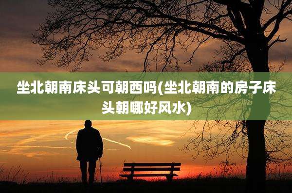 坐北朝南床头可朝西吗(坐北朝南的房子床头朝哪好风水)