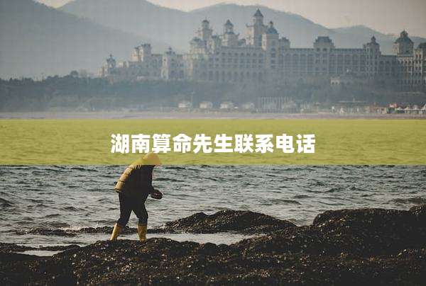 湖南算命先生联系电话