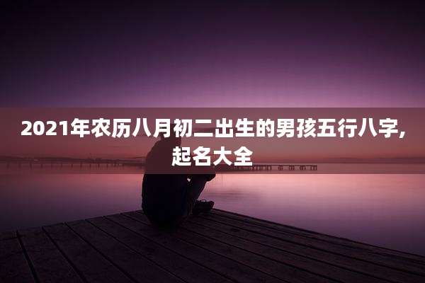 2021年农历八月初二出生的男孩五行八字,起名大全