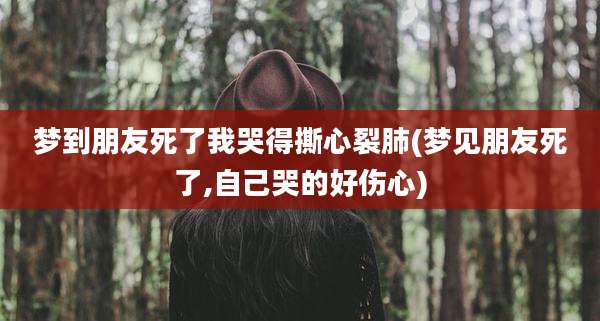 梦到朋友死了我哭得撕心裂肺(梦见朋友死了,自己哭的好伤心)