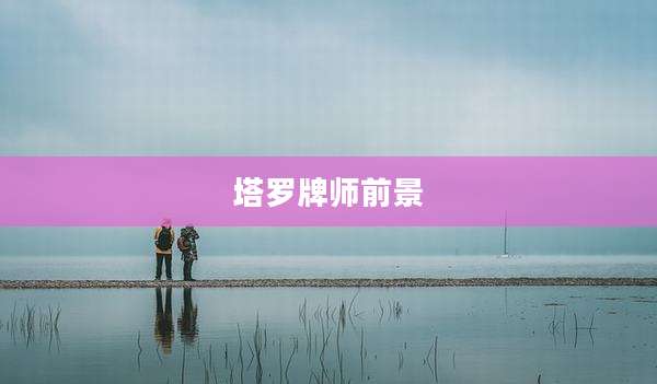 塔罗牌师前景