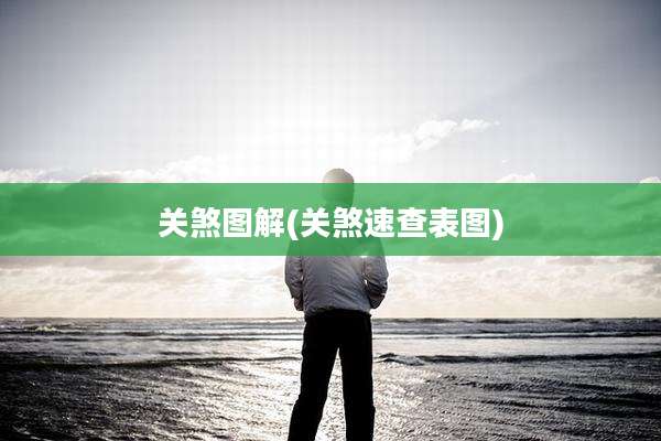 关煞图解(关煞速查表图)
