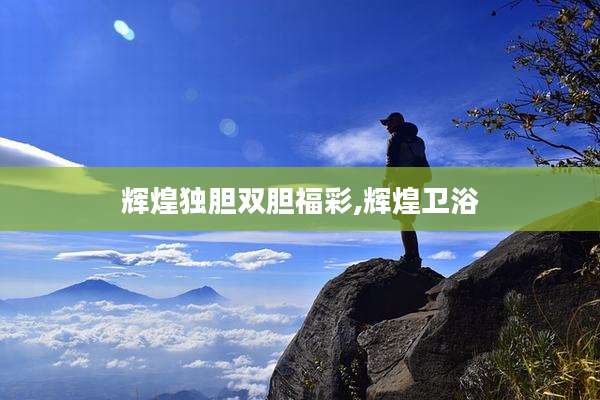 辉煌独胆双胆福彩,辉煌卫浴