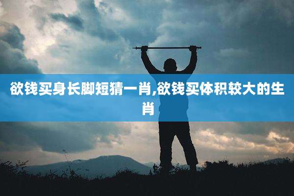 欲钱买身长脚短猜一肖,欲钱买体积较大的生肖