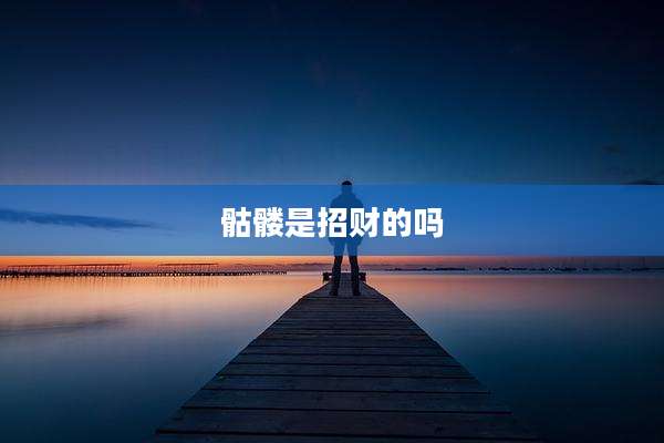 骷髅是招财的吗