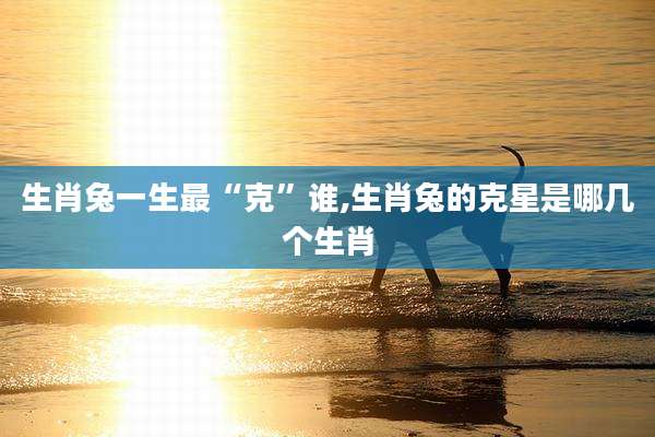 生肖兔一生最“克”谁,生肖兔的克星是哪几个生肖