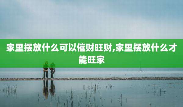 家里摆放什么可以催财旺财,家里摆放什么才能旺家
