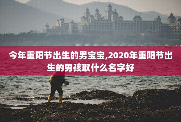 今年重阳节出生的男宝宝,2020年重阳节出生的男孩取什么名字好