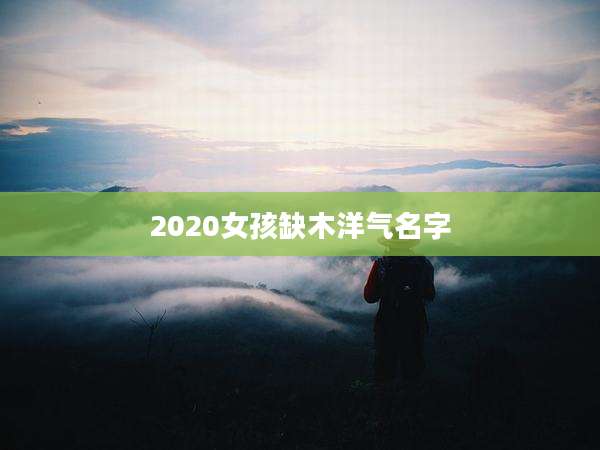 2020女孩缺木洋气名字