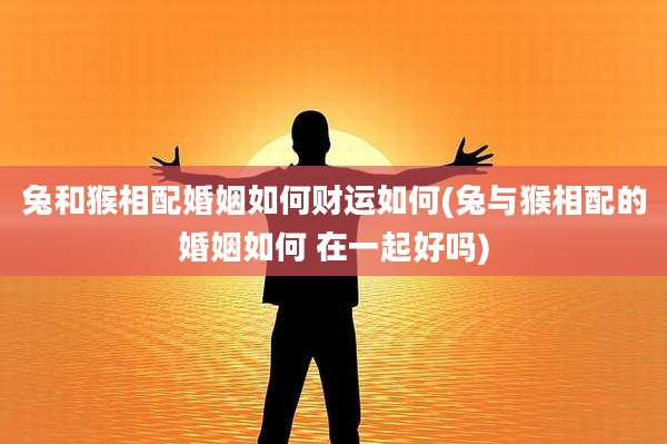 兔和猴相配婚姻如何财运如何(兔与猴相配的婚姻如何 在一起好吗)