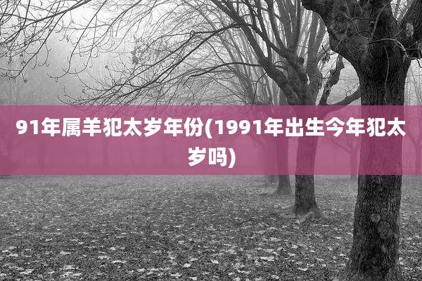 91年属羊犯太岁年份(1991年出生今年犯太岁吗)
