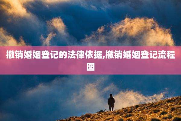 撤销婚姻登记的法律依据,撤销婚姻登记流程图
