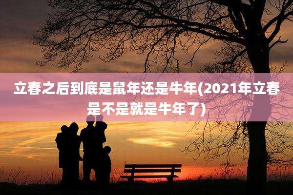 立春之后到底是鼠年还是牛年(2021年立春是不是就是牛年了)