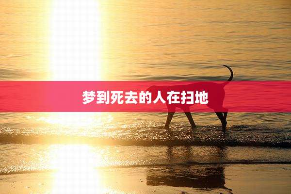 梦到死去的人在扫地