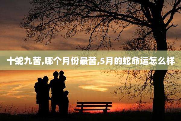 十蛇九苦,哪个月份最苦,5月的蛇命运怎么样