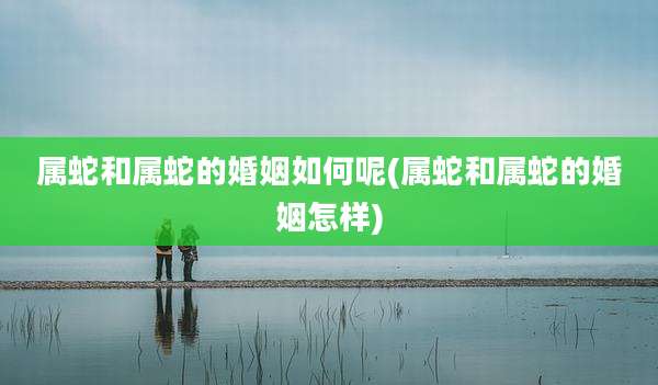 属蛇和属蛇的婚姻如何呢(属蛇和属蛇的婚姻怎样)