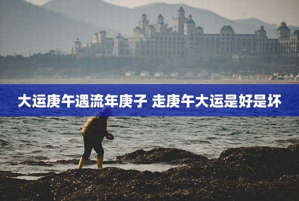 大运庚午遇流年庚子 走庚午大运是好是坏