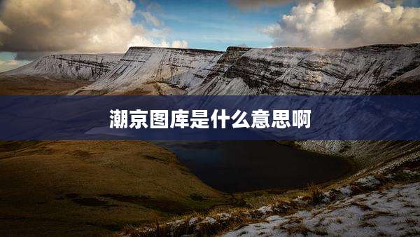 潮京图库是什么意思啊