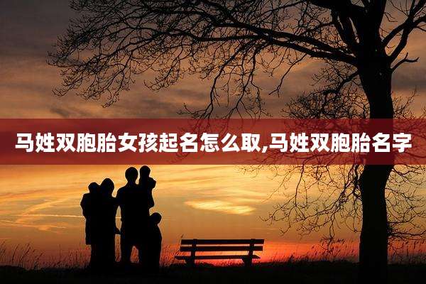 马姓双胞胎女孩起名怎么取,马姓双胞胎名字