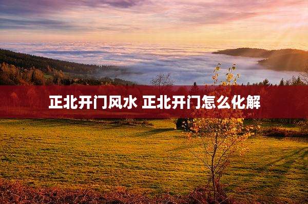 正北开门风水 正北开门怎么化解