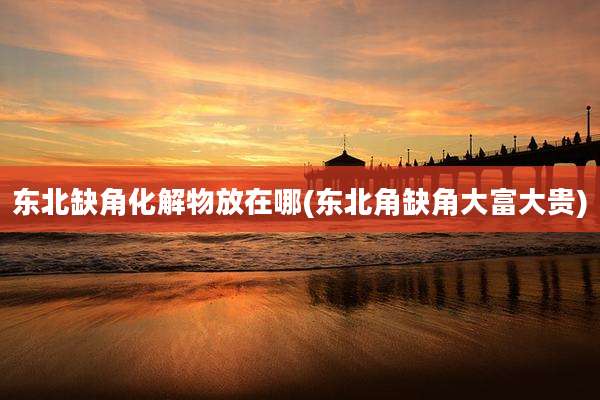 东北缺角化解物放在哪(东北角缺角大富大贵)