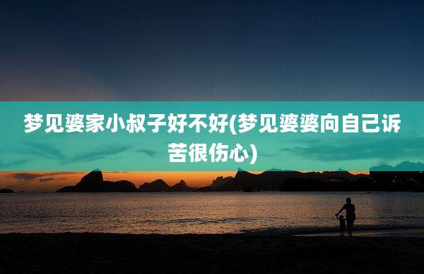 梦见婆家小叔子好不好(梦见婆婆向自己诉苦很伤心)