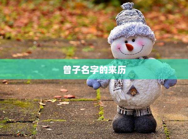 曾子名字的来历