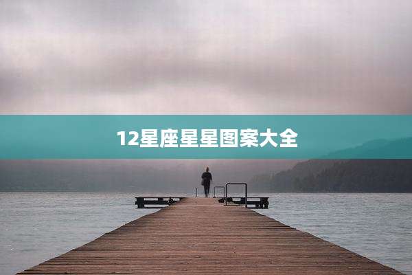 12星座星星图案大全
